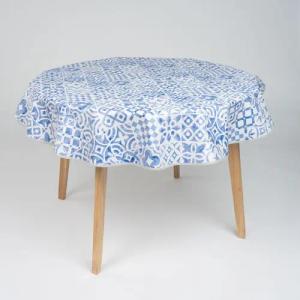laro Tischdecke 140cm runde Wachstuchtischdecke mit