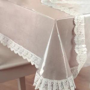 DecoHomeTextil Heimtextilmanufaktur Tischdecke Pey Glasklare Schutztischdecke