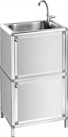 HTI-Living Outdoor-Küchenmodul Outdoorspüle S Gerti (Stück,