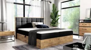 Fun Möbel Boxbett Schlafzimmerbett KALYPSO Überlänge