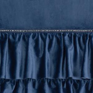 Eurofirany Vorhang Velvet Vorhänge Rüschen 140x250