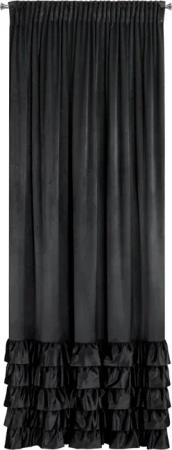 Eurofirany Vorhang Velvet Vorhänge Rüschen 140x250