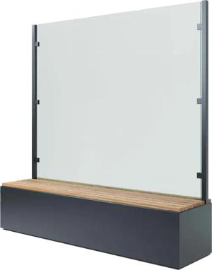 glasprofi24 Pflanzkübel HLO-GUB7, Made in Germany