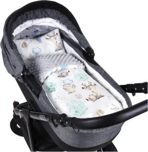 Kinderdecke BABYLUX Babydecke MINKY 2Set Kuscheldecke