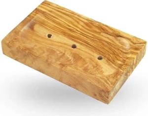 Soapbrothers Seifenschale Olivenholz Seifenschale/Seifenhalter in Handarbeit