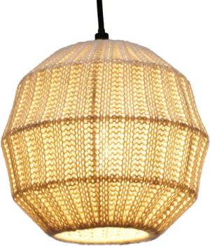 Guru-Shop Deckenleuchten Moderne Deckenleuchte aus gestrickter