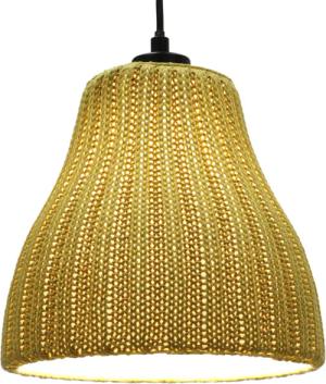 Guru-Shop Deckenleuchten Moderne Deckenleuchte aus gestrickter