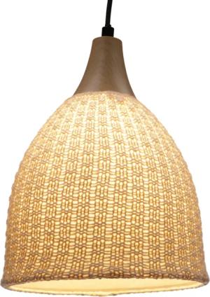 Guru-Shop Deckenleuchten Moderne Deckenleuchte aus gestrickter