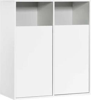 mokebo Wäscheschrank Der Wäschehüter (2-türig) Wäschekorb