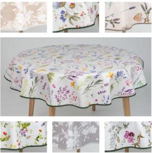 laro Tischdecke laro 140cm runde Wachstuchtischdecke