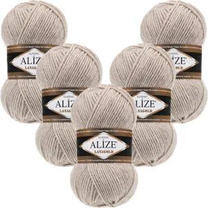 Alize 5 x ALIZE Lanagold Häkelwolle,