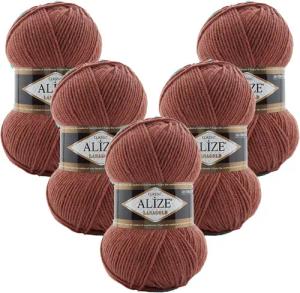 Alize 5 x ALIZE Lanagold Häkelwolle,