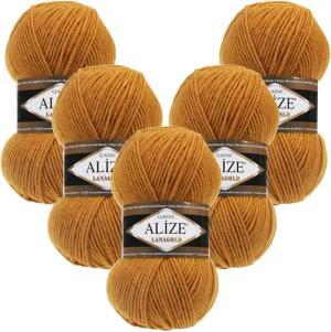 Alize 5 x ALIZE Lanagold Häkelwolle,