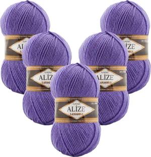 Alize 5 x ALIZE Lanagold Häkelwolle,