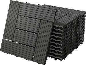 ECD Germany Terrassendielen WPC Terrassenfliesen mit