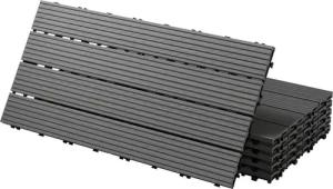 ECD Germany Terrassendielen WPC Bodenplatte Terrassenfliesen
