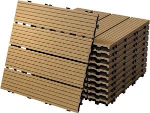 ECD Germany Terrassendielen WPC Terrassenfliesen mit