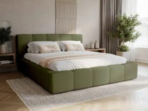 Compleo Polsterbett modern und elegant, Designerbett,