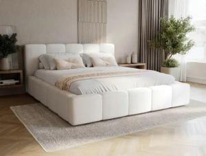Compleo Polsterbett modern und elegant, Designerbett,