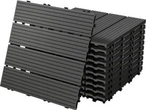ECD Germany Terrassendielen WPC Bodenplatte Terrassenfliesen