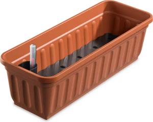 ALPFA Balkonkasten 100 cm terracotta mit