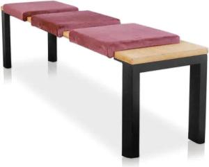 Lycce Bankauflage Klemmkissen, Sitzkissen 40cm breit,