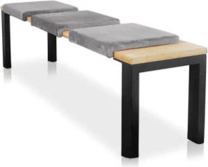 Lycce Bankauflage Klemmkissen, Sitzkissen 40cm breit,