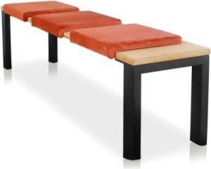 Lycce Bankauflage Klemmkissen, Sitzkissen 40cm breit,
