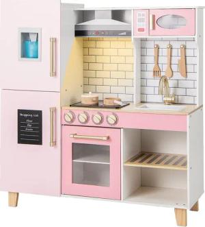 COSTWAY Spielküche, Kinder Küche mit Eismaschine