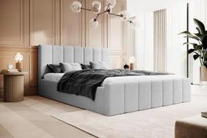 Compleo Polsterbett Boucle FLAV Stauraumbett, Doppelbett,