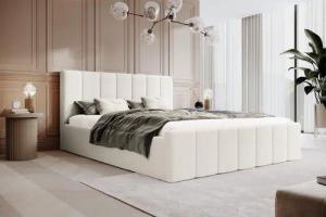 Compleo Polsterbett Boucle FLAV Stauraumbett, Doppelbett,