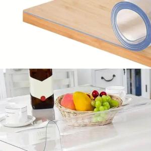 Dekonaz Tischdecke PVC Transparent - Geruchlose