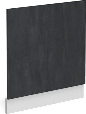 Vicco Frontblende R-Line, Schwarz Beton/Weiß, 60