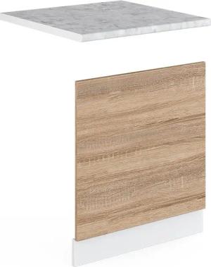 Vicco Frontblende R-Line, Sonoma/Weiß, 60 cm,