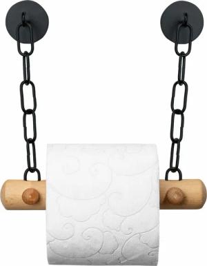 DEKAZIA Toilettenpapierhalter ohne Bohren, WC Papierhalter