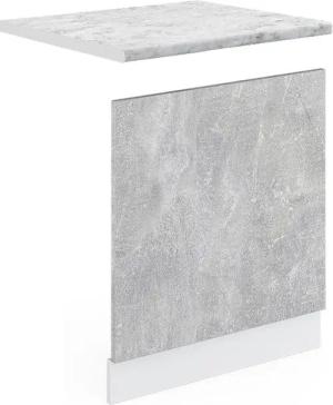 Vicco Frontblende R-Line, Beton/Weiß, 60 cm,