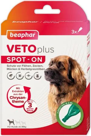 beaphar Zeckenschutzmittel Beaphar VETOplus SPOT-ON für