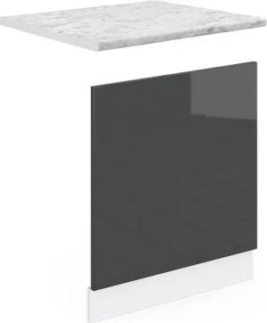 Vicco Frontblende R-Line, Anthrazit Hochglanz/Weiß, 60