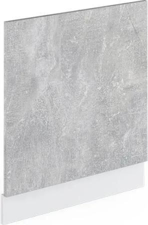 Vicco Frontblende R-Line, Beton/Weiß, 60 cm