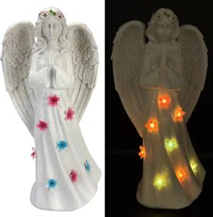 Online-Fuchs Gartenfigur - Großer Engel mit