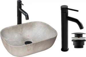GTM Design Aufsatzwaschbecken LIVIA Modern Waschbeckenm