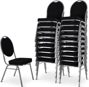 Raburg Stapelstuhl Bankettstuhl, stapelbar, für Konferenz,