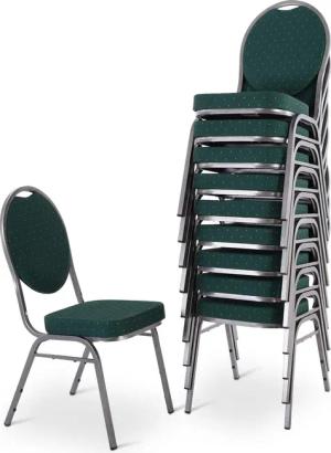 Raburg Stapelstuhl Bankettstuhl, stapelbar, für Konferenz,