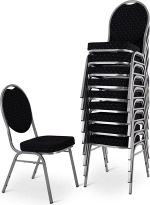 Raburg Stapelstuhl Bankettstuhl, stapelbar, für Konferenz,