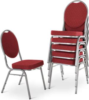 Raburg Stapelstuhl Bankettstuhl, stapelbar, für Konferenz,