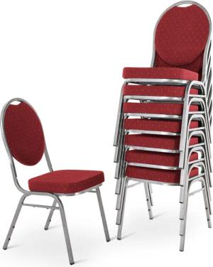 Raburg Stapelstuhl Bankettstuhl, stapelbar, für Konferenz,