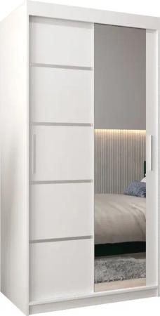 ABIKS MÖBEL Schwebetürenschrank Verona 2 Schlafzimmerschrank,