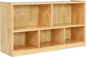 COSTWAY Bücherregal, Spielzeugschrank, 2 große Fächer