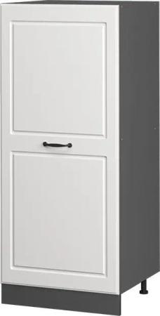 Vicco Hochschrank R-Line, Weiß Landhaus/Anthrazit, 60