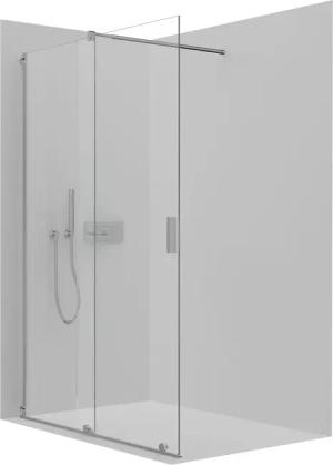 Bernstein Walk-in-Dusche NT101, Glasstärke: 8mm Echtglas